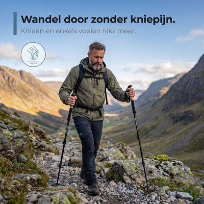 AlpineGo™ – Lichtgewicht wandelstokken voor meer grip en stabiliteit