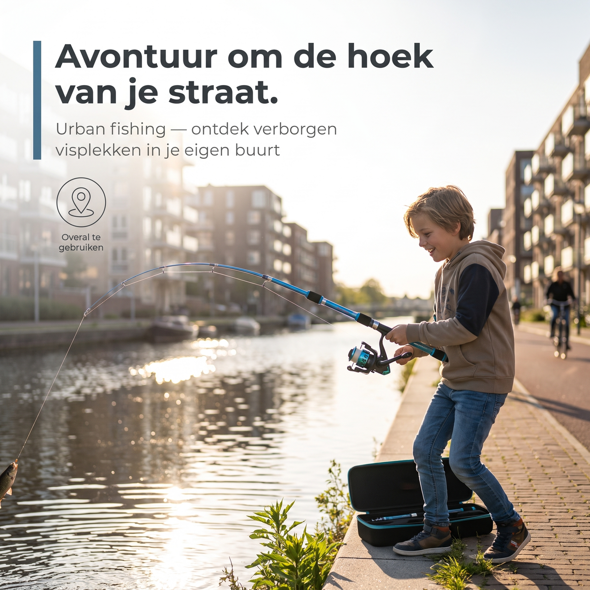 GoFish - Complete hengelset voor elke trip