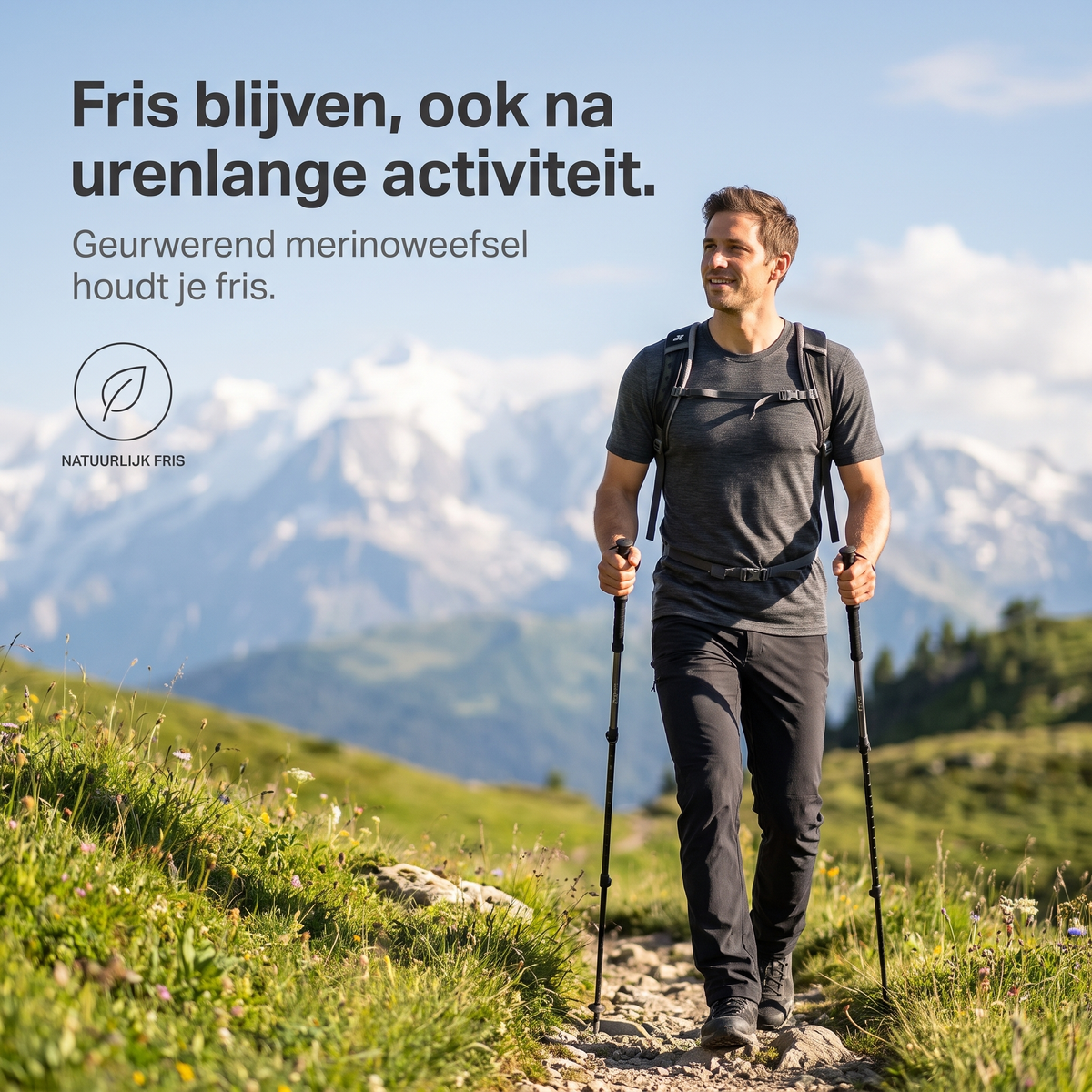 MeridianWear Merino Shirt – Blijf Langer Fris