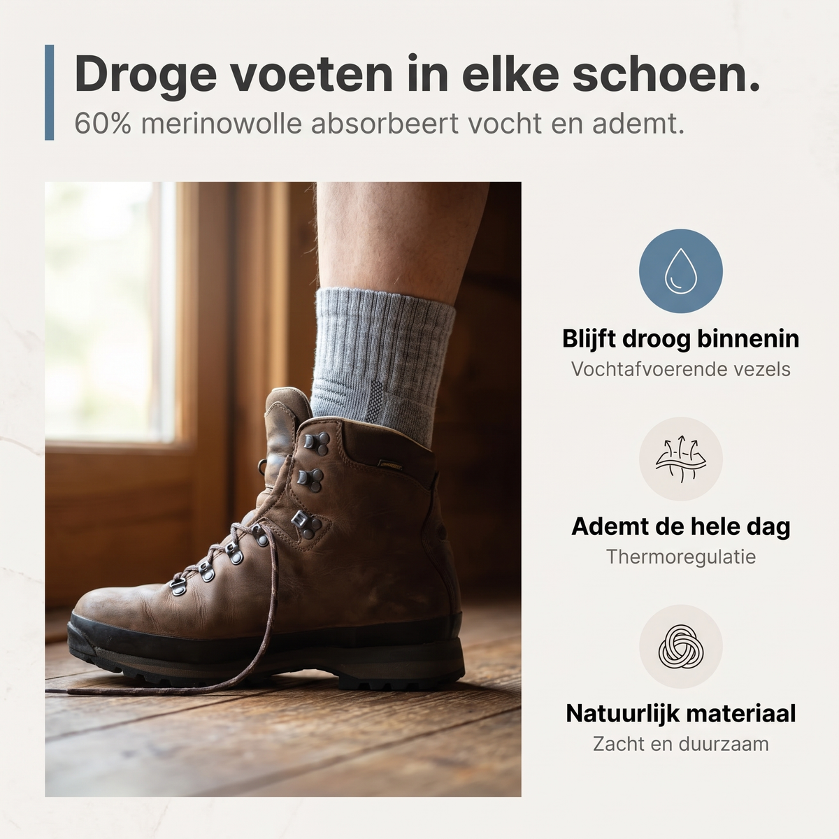 AlpineComfort - Warme Droge Voeten De Hele Dag