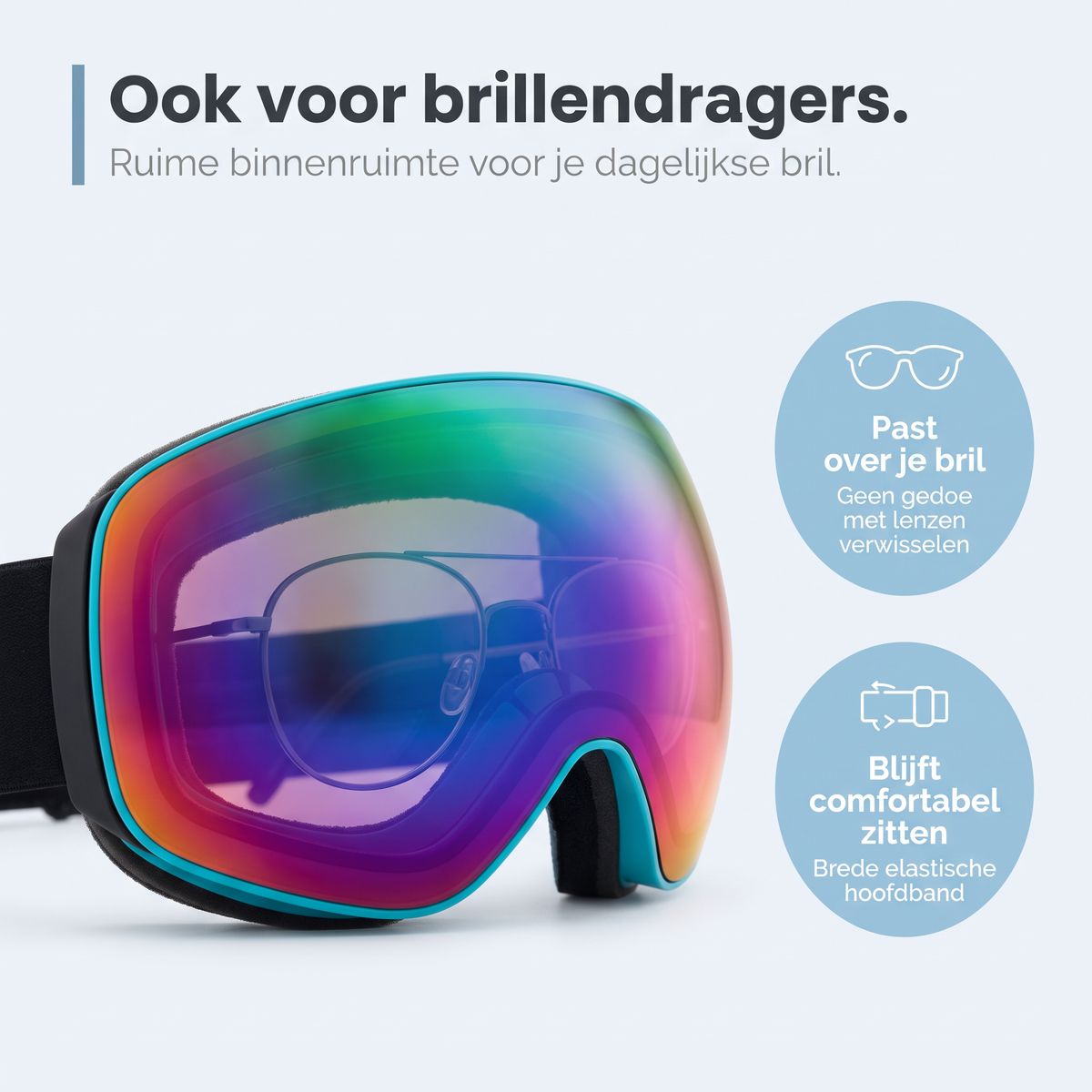 AlpineSight Pro - Skibril (ook geschikt voor brillendragers)