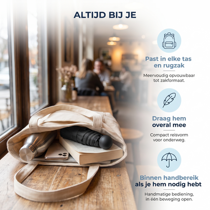 RainPod™ - Mini paraplu voor elke weersomstandigheid