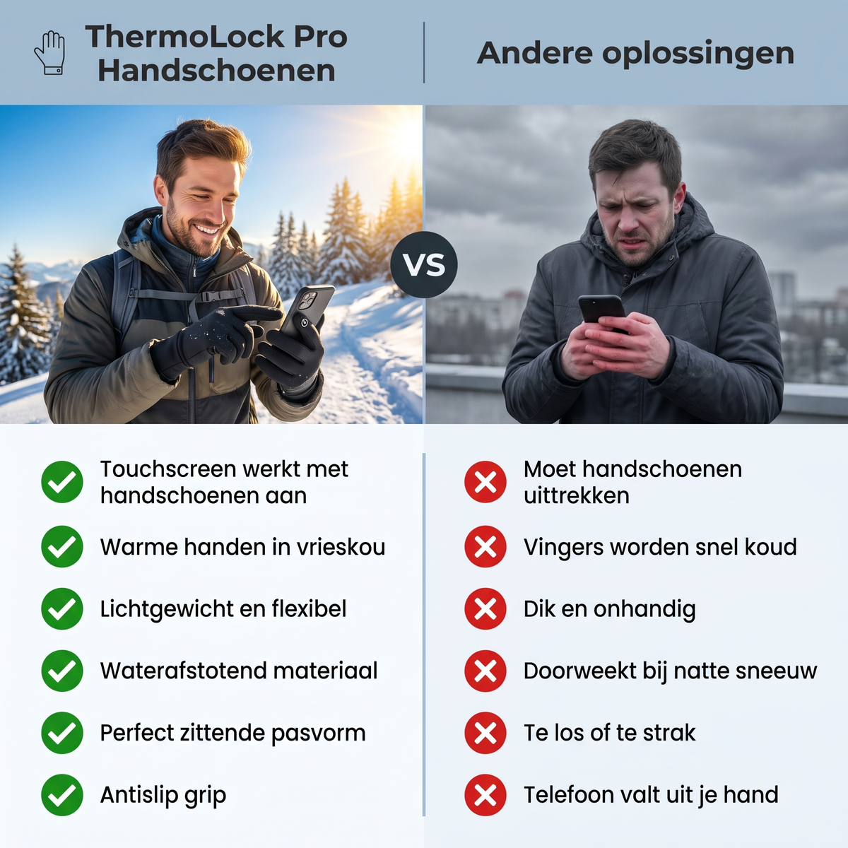 Endurance ThermoLock™ Pro – Winter Performance Handschoenen