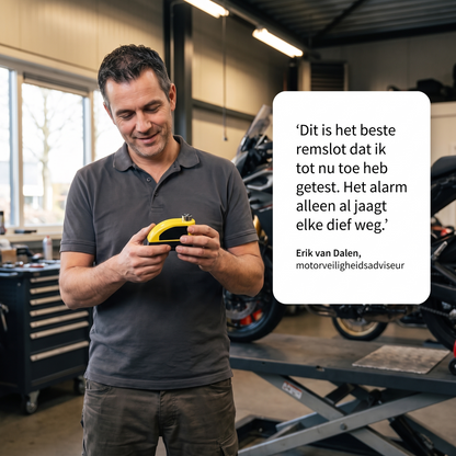 SecurRide - Schrijfremslot met 110 dB Alarm