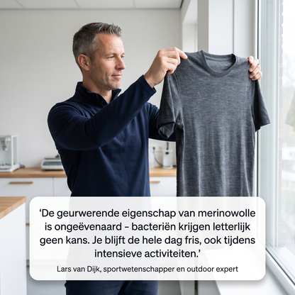 MeridianWear Merino Shirt – Blijf Langer Fris