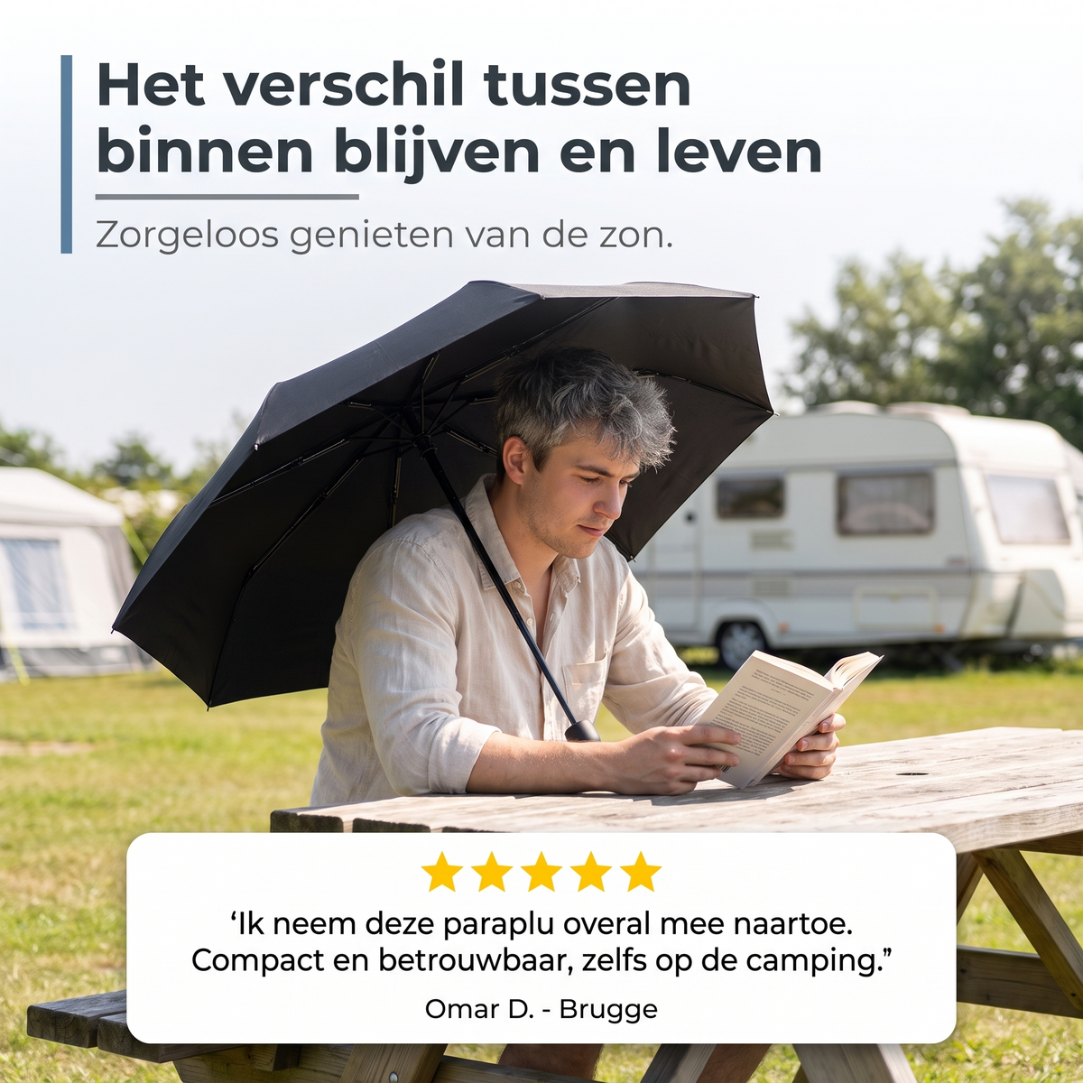 RainPod™ - Mini paraplu voor elke weersomstandigheid