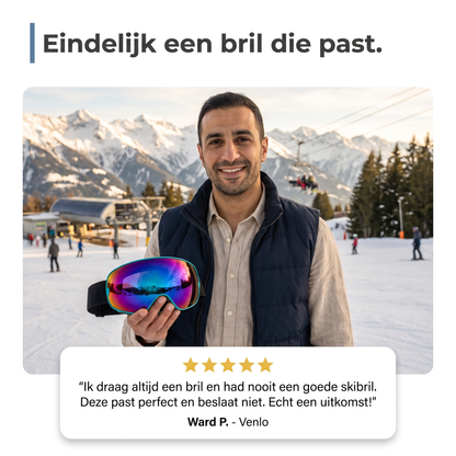 AlpineSight Pro - Skibril (ook geschikt voor brillendragers)