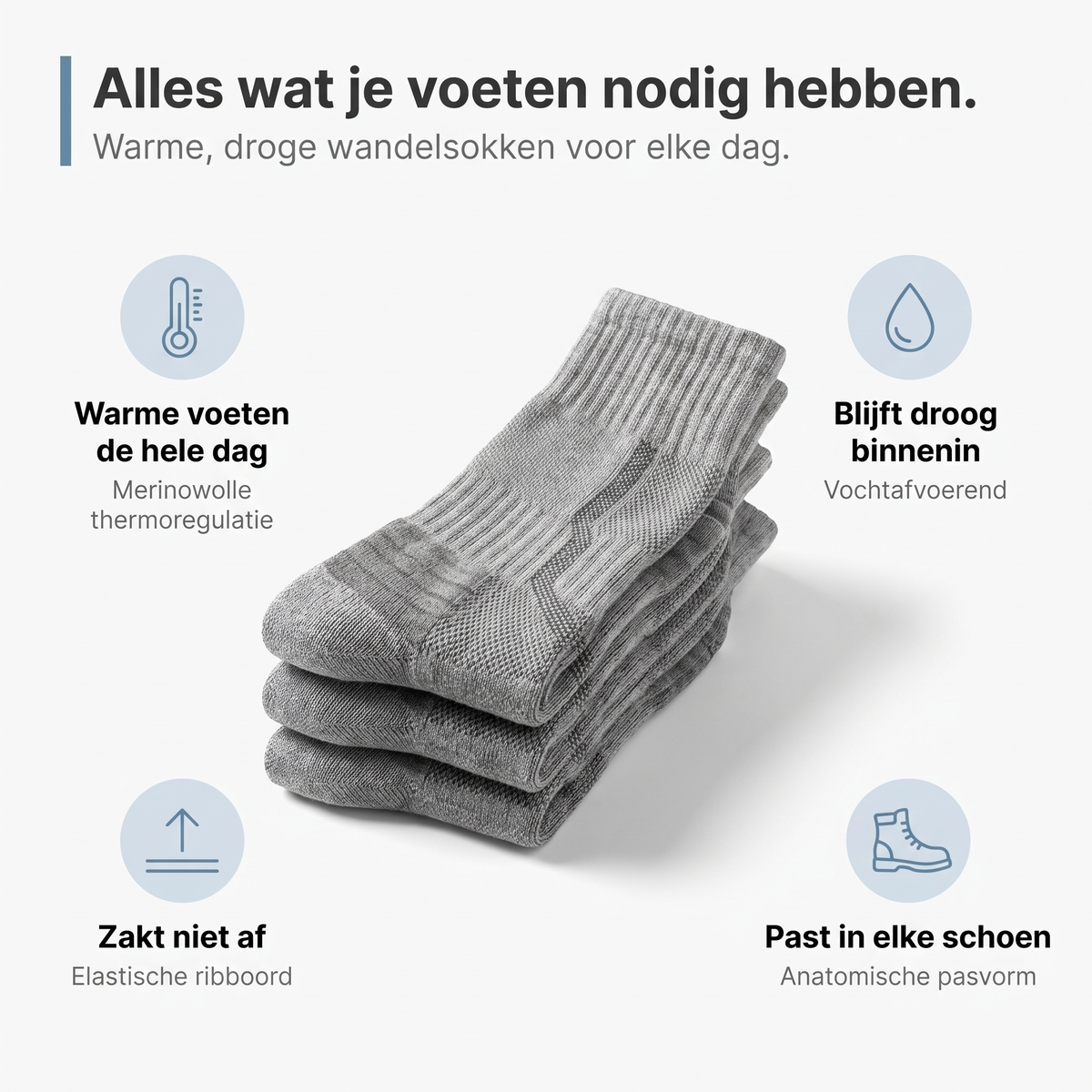 AlpineComfort - Warme Droge Voeten De Hele Dag