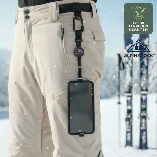 AlpineLock™ - Wintersport Valkoord voor Telefoon