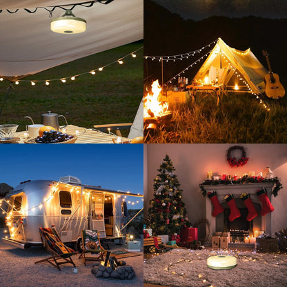Garden & Camp Glow™ Pro - Van donker kamp naar gezellige outdoorplek in seconden