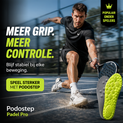 Podostep™ Padel Pro - Langer En Pijnvrij Op De Baan