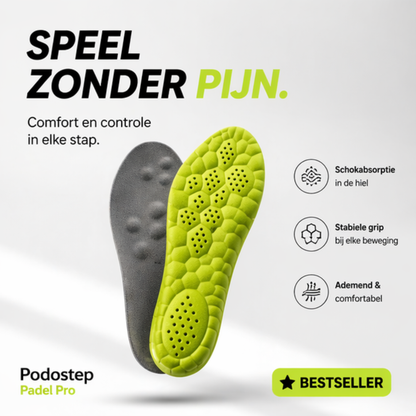 Podostep™ Padel Pro - Langer En Pijnvrij Op De Baan