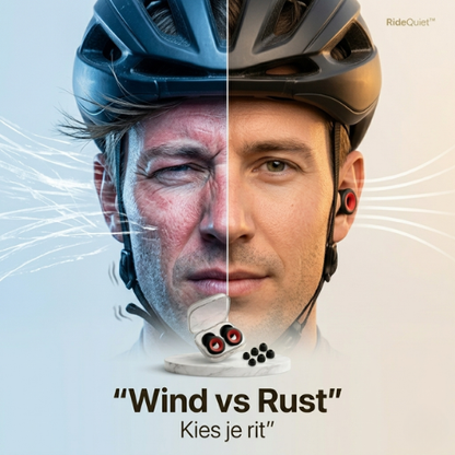 RideQuiet™ Earplugs Bike - Geniet van snelheid zonder vermoeiende windruis
