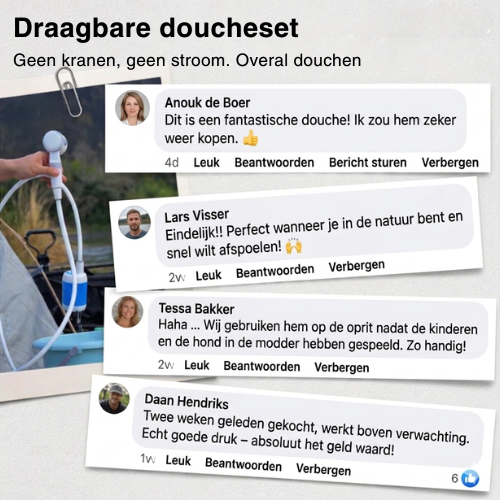 AquaNomad™ - Overal Water, Zonder Kraan