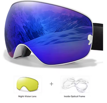 AlpineSight Pro - Skibril (ook geschikt voor brillendragers)