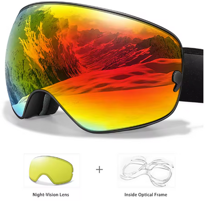 AlpineSight Pro - Skibril (ook geschikt voor brillendragers)