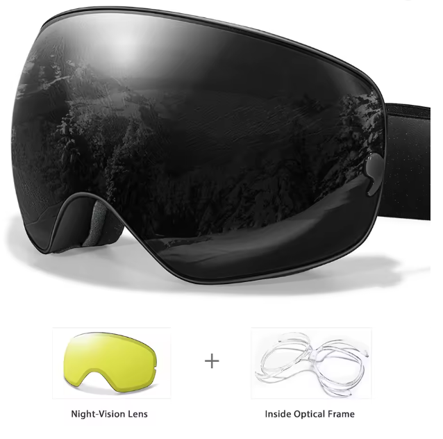 AlpineSight Pro - Skibril (ook geschikt voor brillendragers)