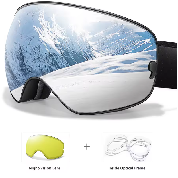 AlpineSight Pro - Skibril (ook geschikt voor brillendragers)