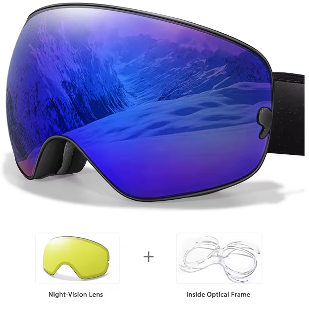 AlpineSight Pro - Skibril (ook geschikt voor brillendragers)