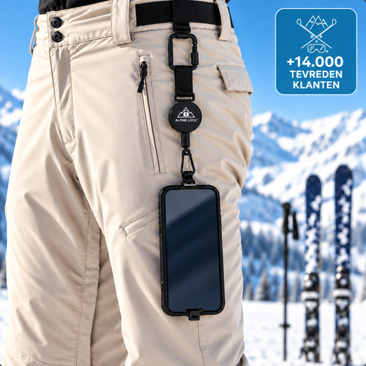 AlpineLock™ - Je Telefoon Veilig op de Piste