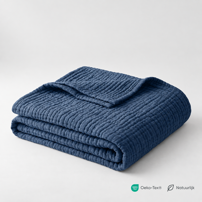 Nuvella™ SoftCloud - 6-Laags Deken van 100% Mousseline Katoen