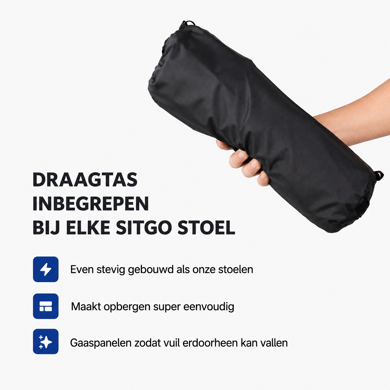 SitGo™ - Overal een comfortabele zitplek