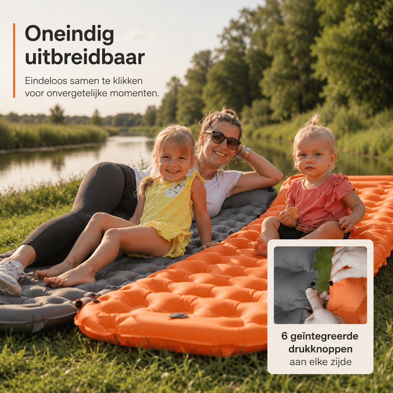 AirComfort™ Sleep'n Float - Van harde grond naar comfortabel liggen