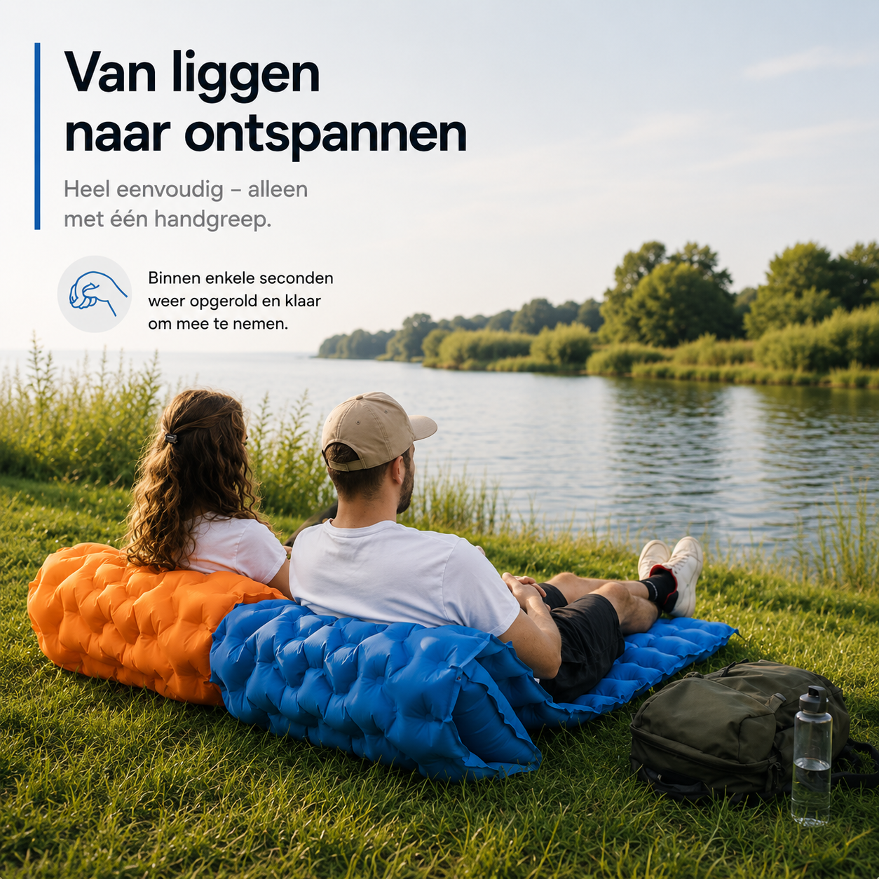 AirComfort™ Sleep'n Float - Van harde grond naar comfortabel liggen