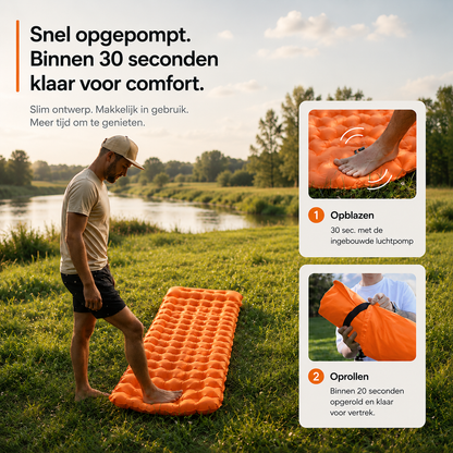 AirComfort™ Sleep'n Float - Van harde grond naar comfortabel liggen