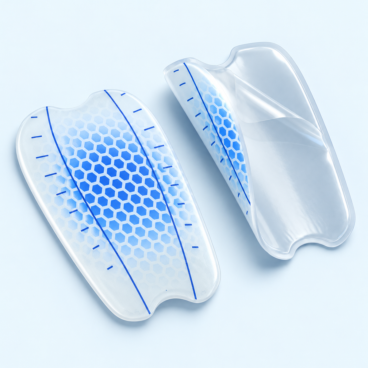 AlpineShin™ Gelpad - Voorkomt Pijnlijke Schenen op Wintersport