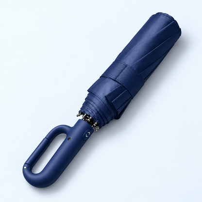 Para+™ – Extra sterke stormparaplu. Haak vast en neem mee.