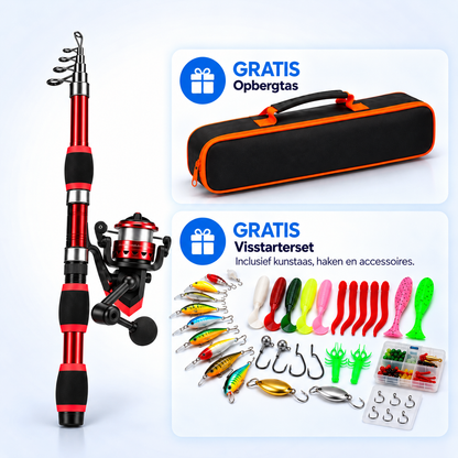 GoFish Kids - Complete hengelset voor elke trip
