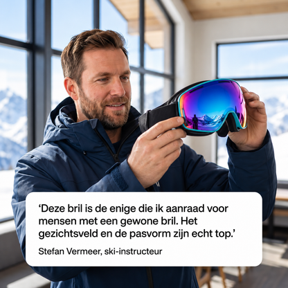 AlpineSight Pro - Skibril (ook geschikt voor brillendragers)