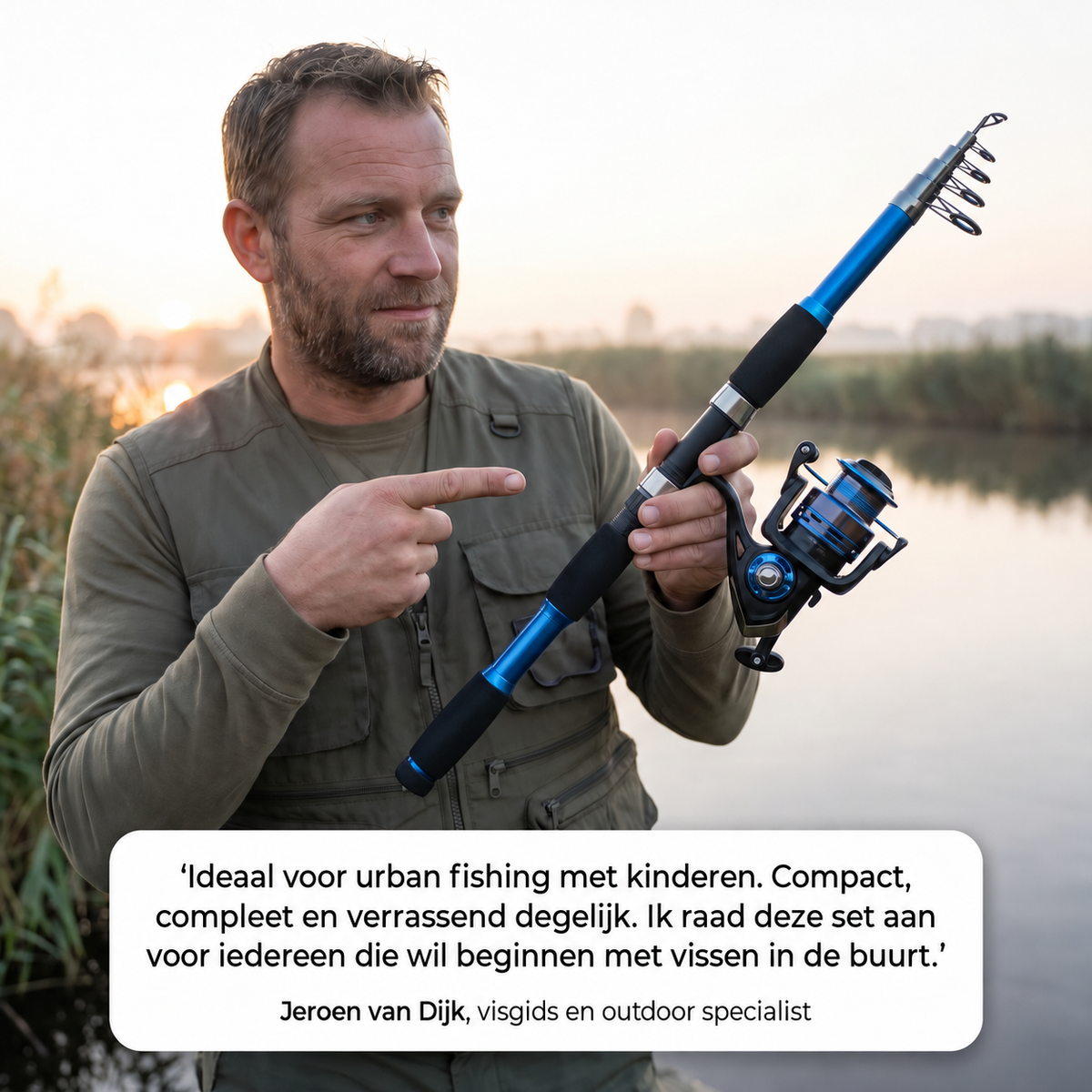 GoFish Kids - Complete hengelset voor elke trip