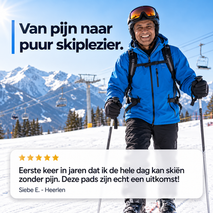 AlpineShin™ Gelpad - Voorkomt Pijnlijke Schenen op Wintersport