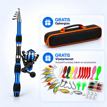 GoFish Kids - Complete hengelset voor elke trip