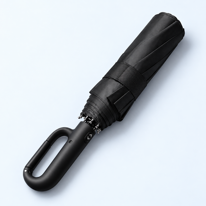 Para+™ – Extra sterke stormparaplu. Haak vast en neem mee.