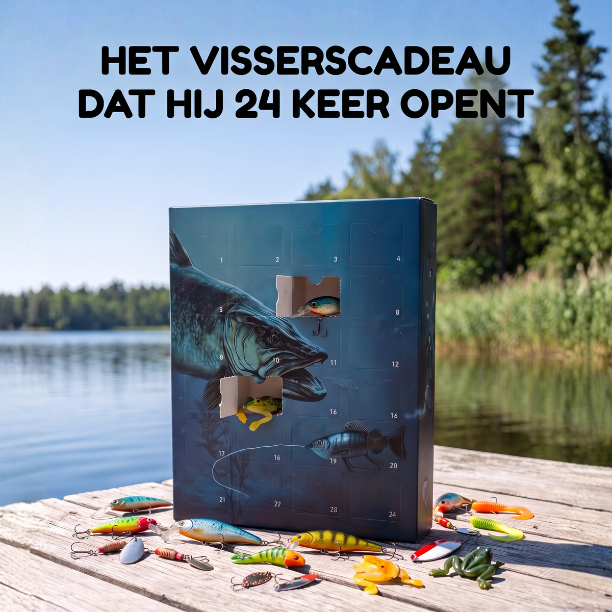 Fishing Advent Calendar - 24 dagen een nieuw visgeheim ontdekken