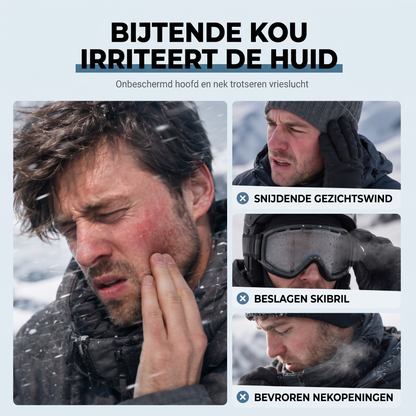 Alpine FrostShield – Warme Bivakmuts voor Heldere Bril