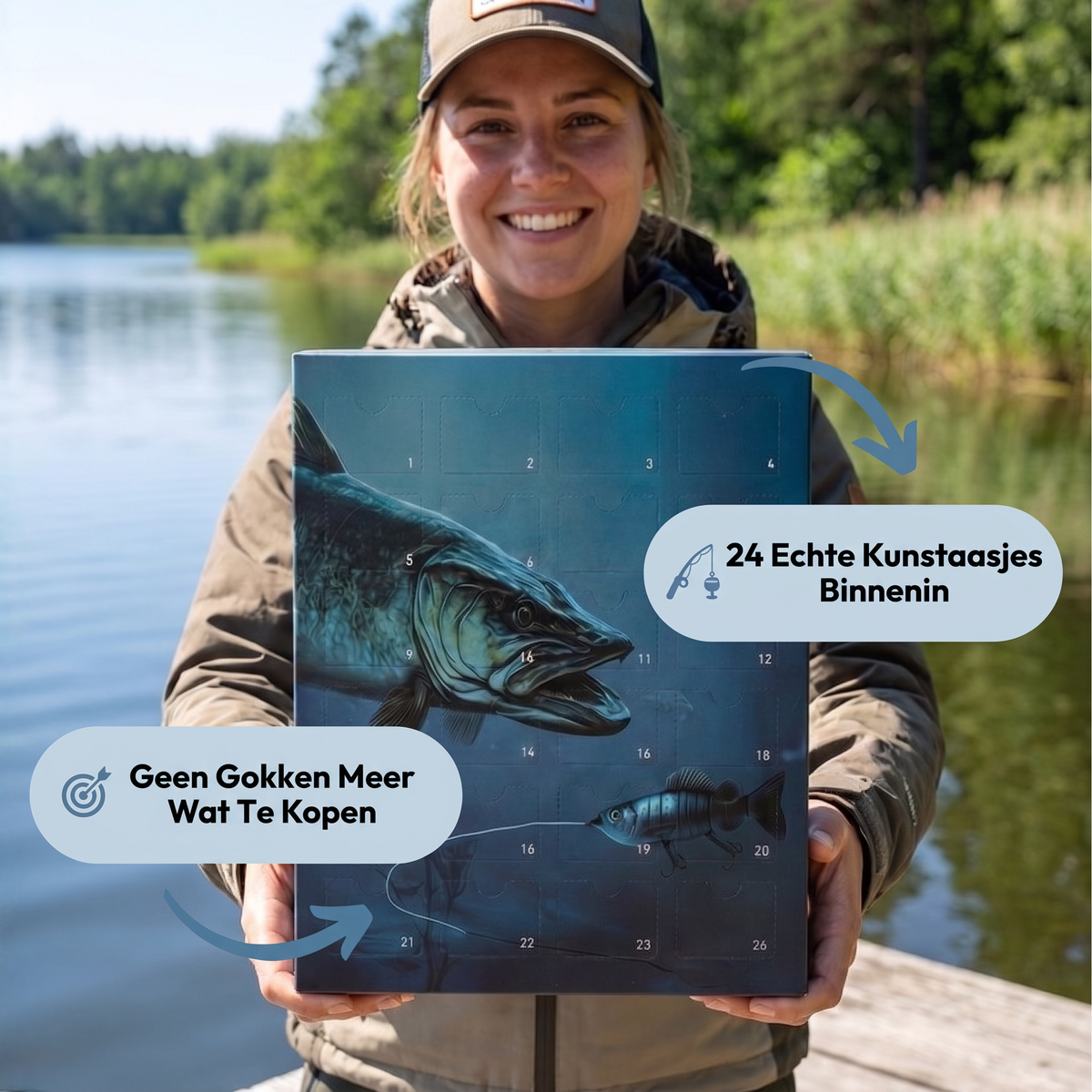 Fishing Advent Calendar - 24 dagen een nieuw visgeheim ontdekken