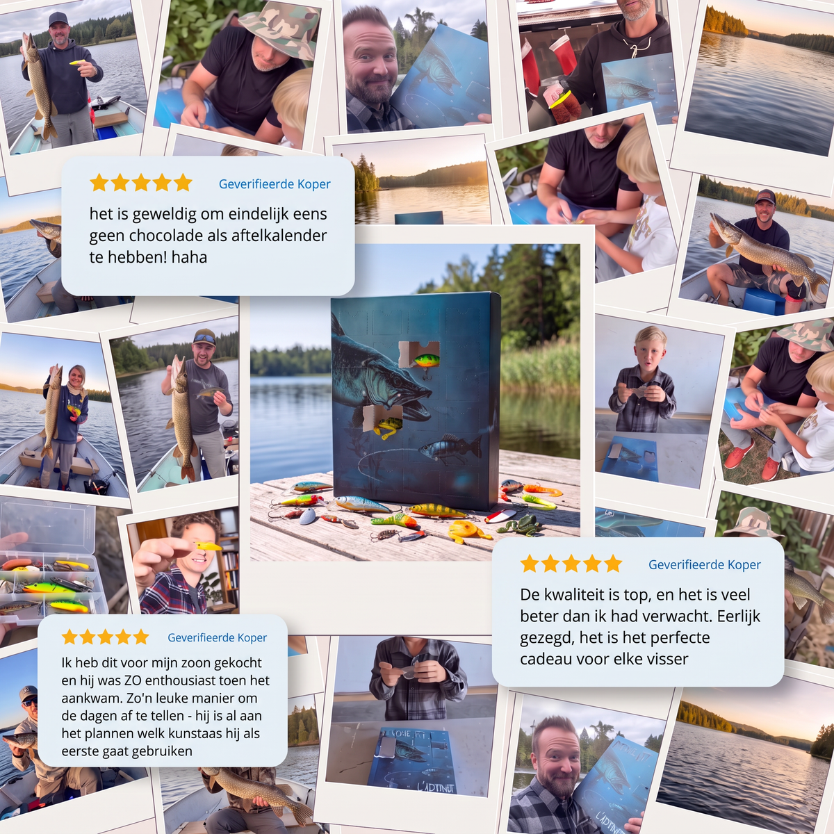 Fishing Advent Calendar - 24 dagen een nieuw visgeheim ontdekken