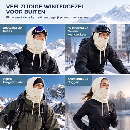 Alpine FrostShield – Warme Bivakmuts voor Heldere Bril