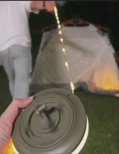 Garden & Camp Glow™ Pro - Van donker kamp naar gezellige outdoorplek in seconden